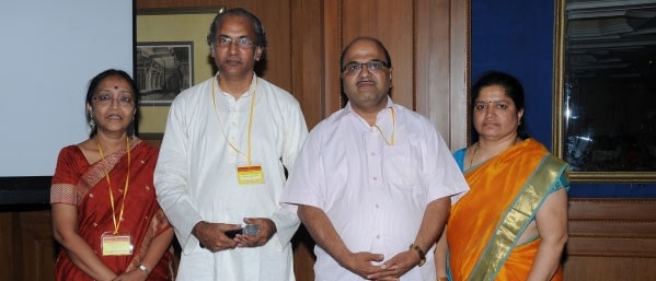 Guruji & Dr Prema with Dr Joshi & Dr Shalmali
