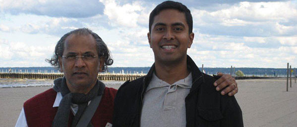 With Lakshmiji in Rochester